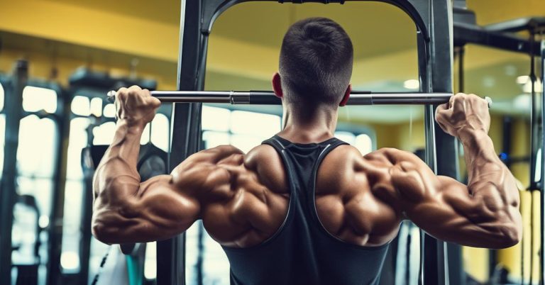 Ściąganie drążka: Poprawny trening pleców, lepsze efekty!