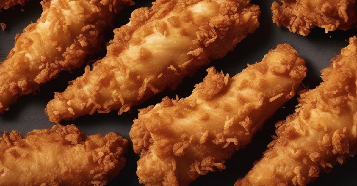 Ile kalorii ma strips z KFC?