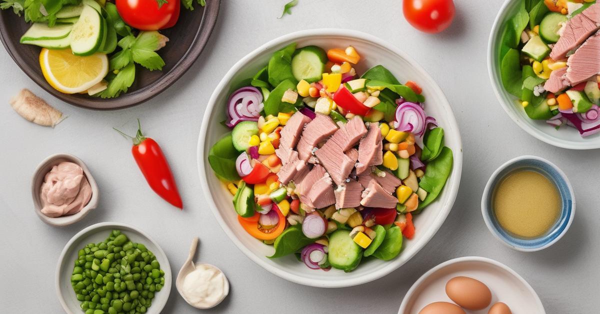 Sałatka z tuńczykiem fit – przepis na zdrowy posiłek