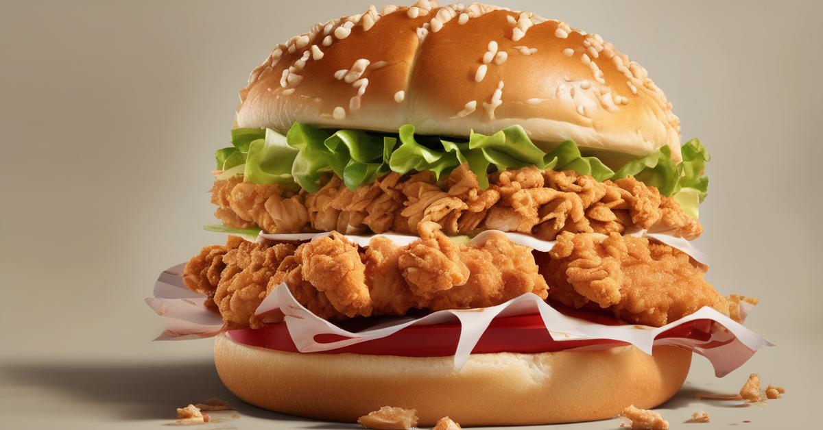 Ile kalorii ma Grander z KFC?
