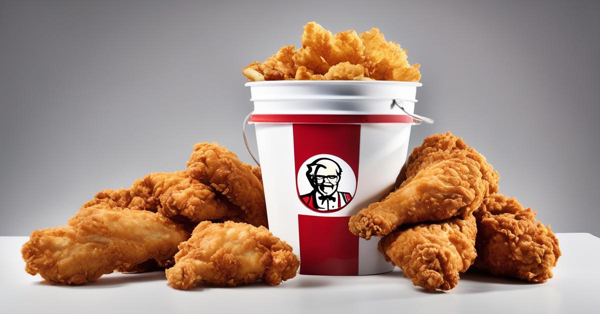 Ile kalorii ma kubełek KFC?