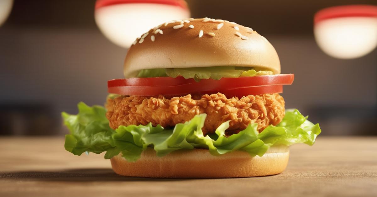 Ile kalorii ma Zinger z KFC?