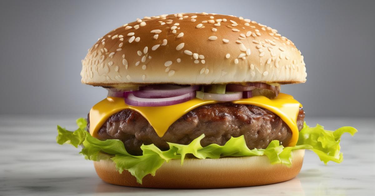 Ile kalorii ma hamburger z Mc? Porównanie wartości.