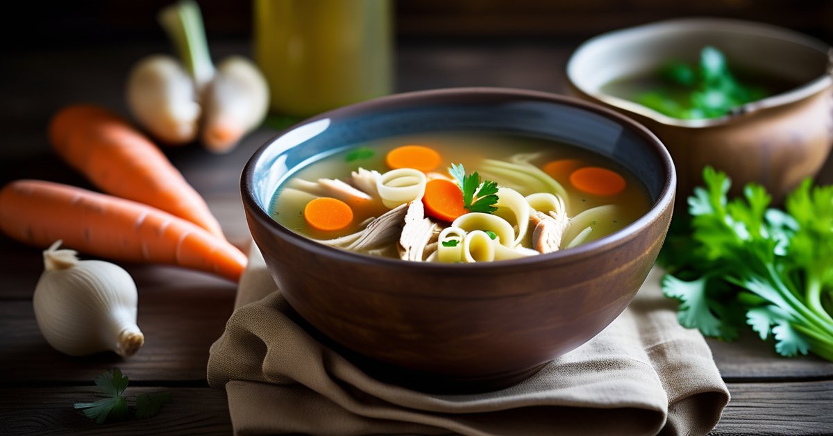 Rosół z makaronem kcal: ile kalorii ma popularna zupa?