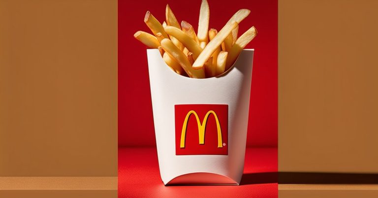 Ile kalorii mają średnie frytki z McDonald's? Sprawdź!