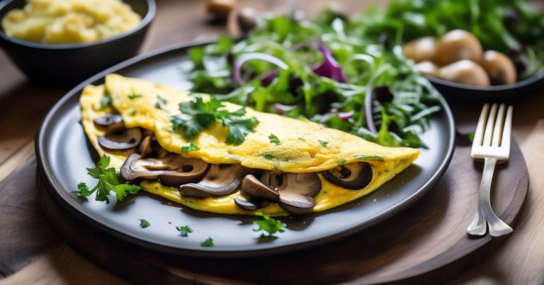 Najlepszy omlet z pieczarkami: szybki i łatwy przepis