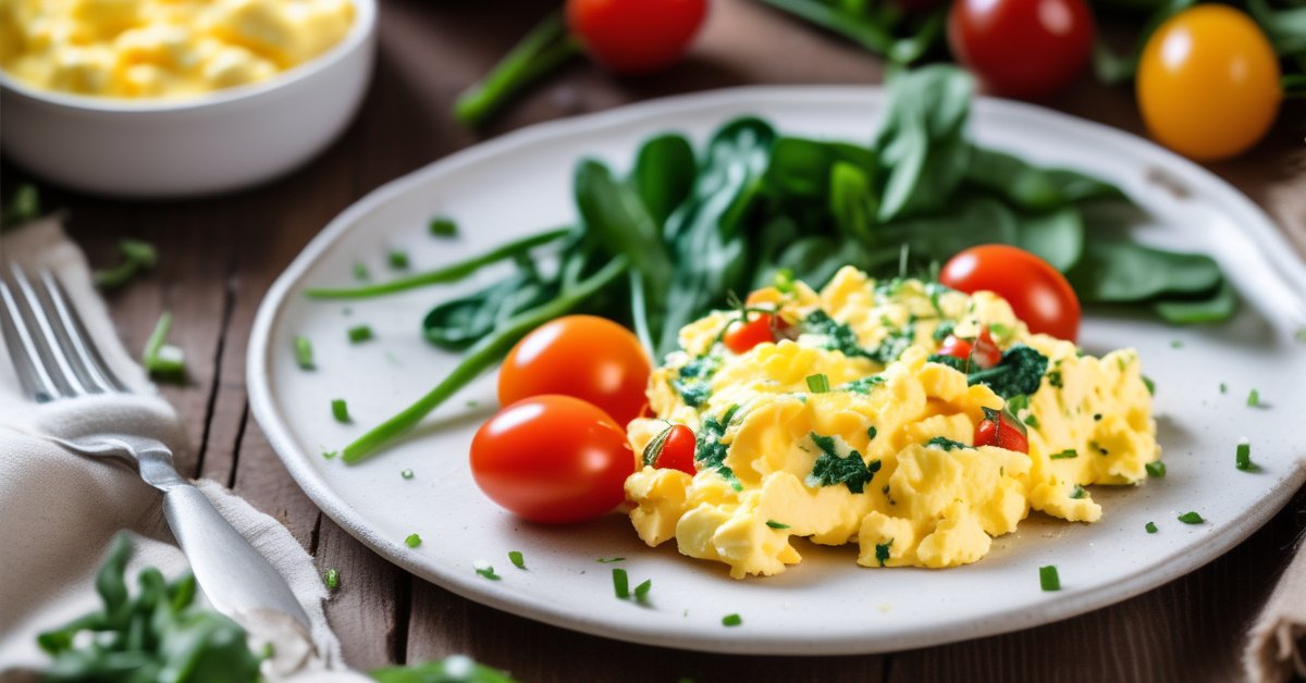 Jajecznica z 2 jajek na maśle kcal: Ile kalorii?