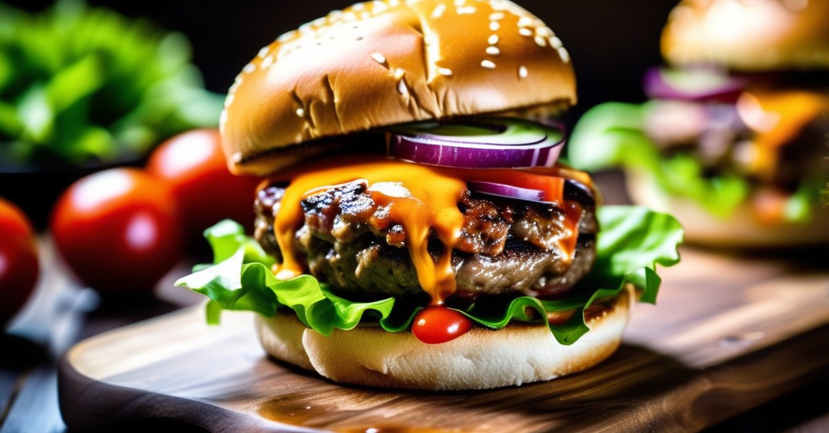Ile kcal ma burger wołowy? Sprawdź kaloryczność i składniki