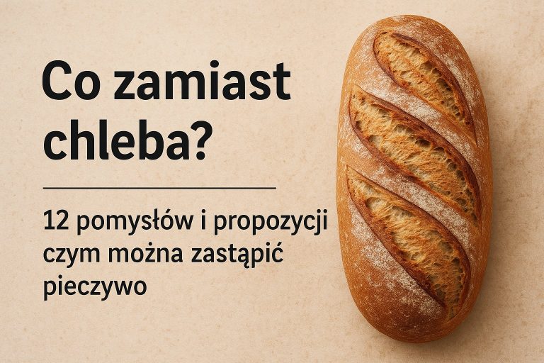 Co zamiast chleba? - 12 pomysłów i propozycji czym można zastąpić pieczywo