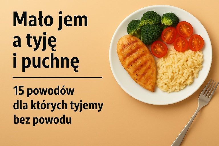 Mało jem a tyję i puchnę - 15 powodów dla których tyjemy bez powodu