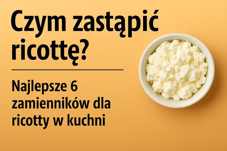 Czym zastąpić ricottę? Najlepsze 6 zamienników dla ricotty w kuchni