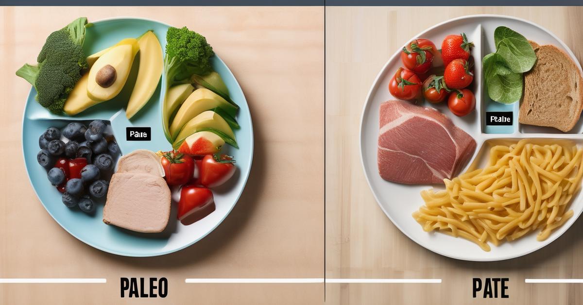 Różnorodne, świeże i naturalne składniki diety paleo: warzywa, chude mięso, ryby, owoce i zdrowe tłuszcze.