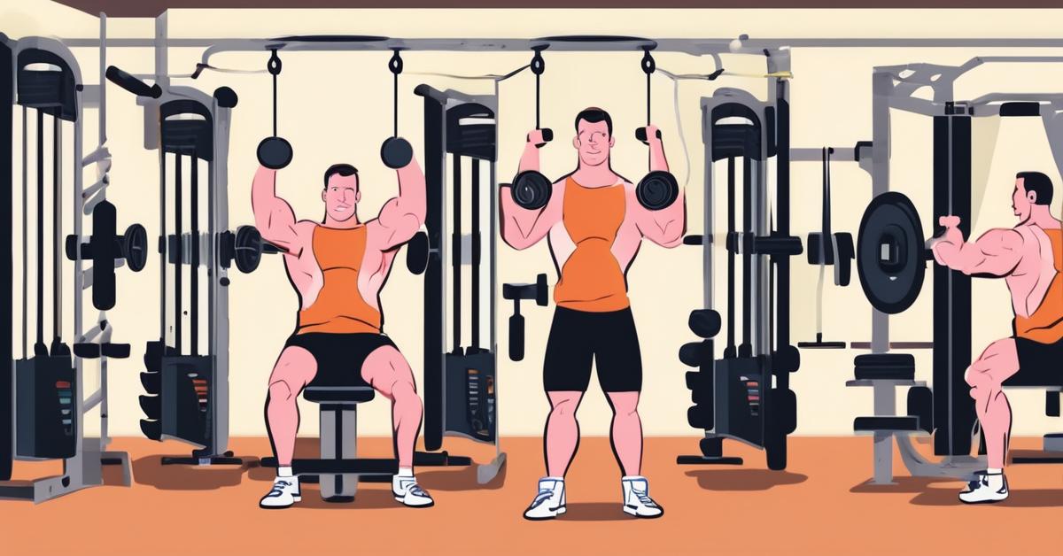 Prawidłowa technika uginania ramion z hantlami na biceps.